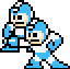Mega Man Co-op Icon: Right Side Mega Man Co-op Icon: Right Side