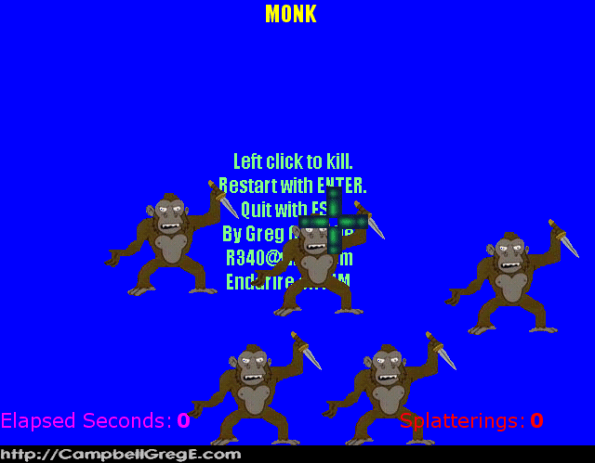 Monk: Starting Out Slowly